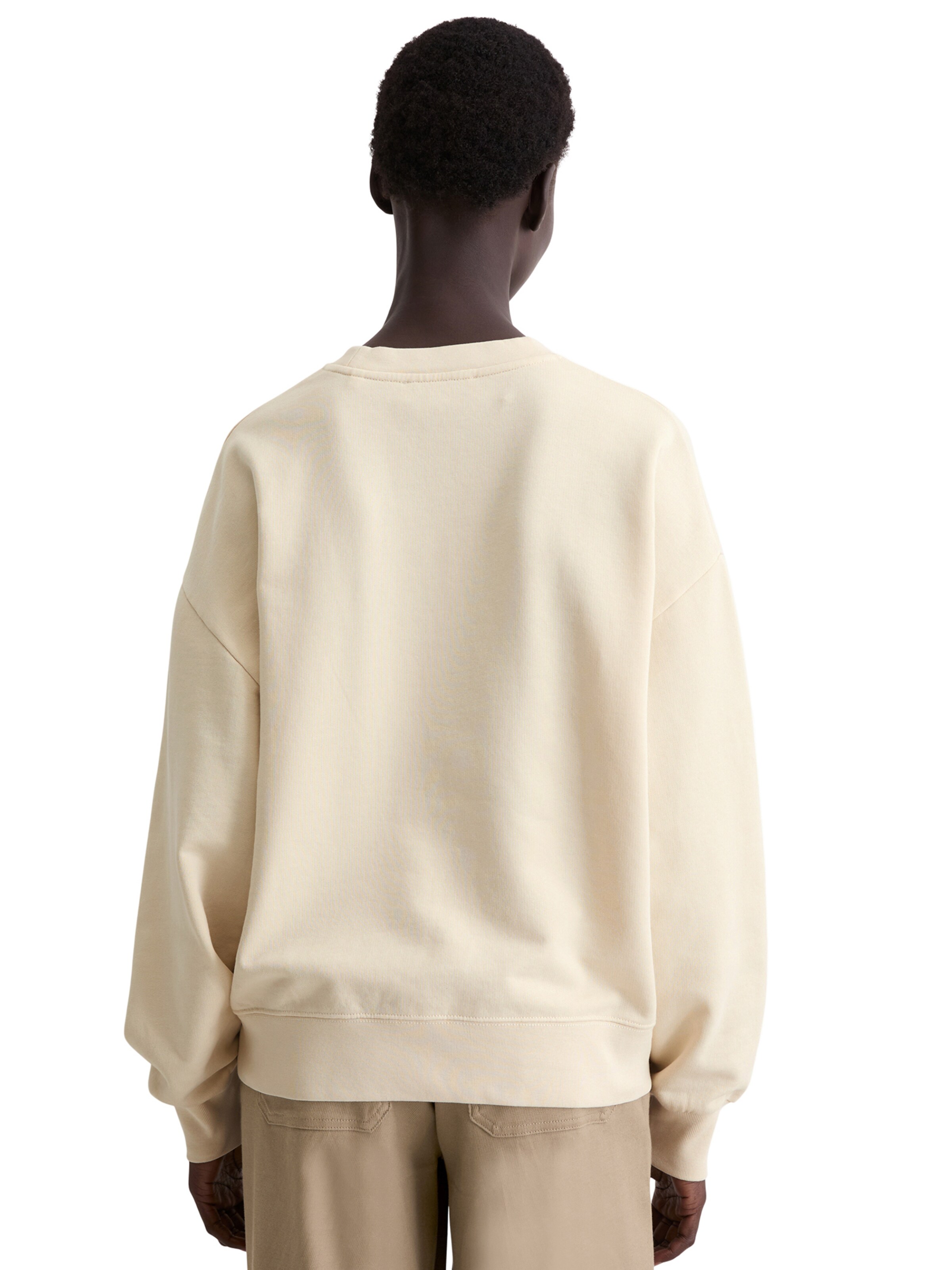 Sweat-shirt Marc O'Polo en beige