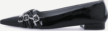 Ballerines 'BIABARI' Bianco en noir : devant