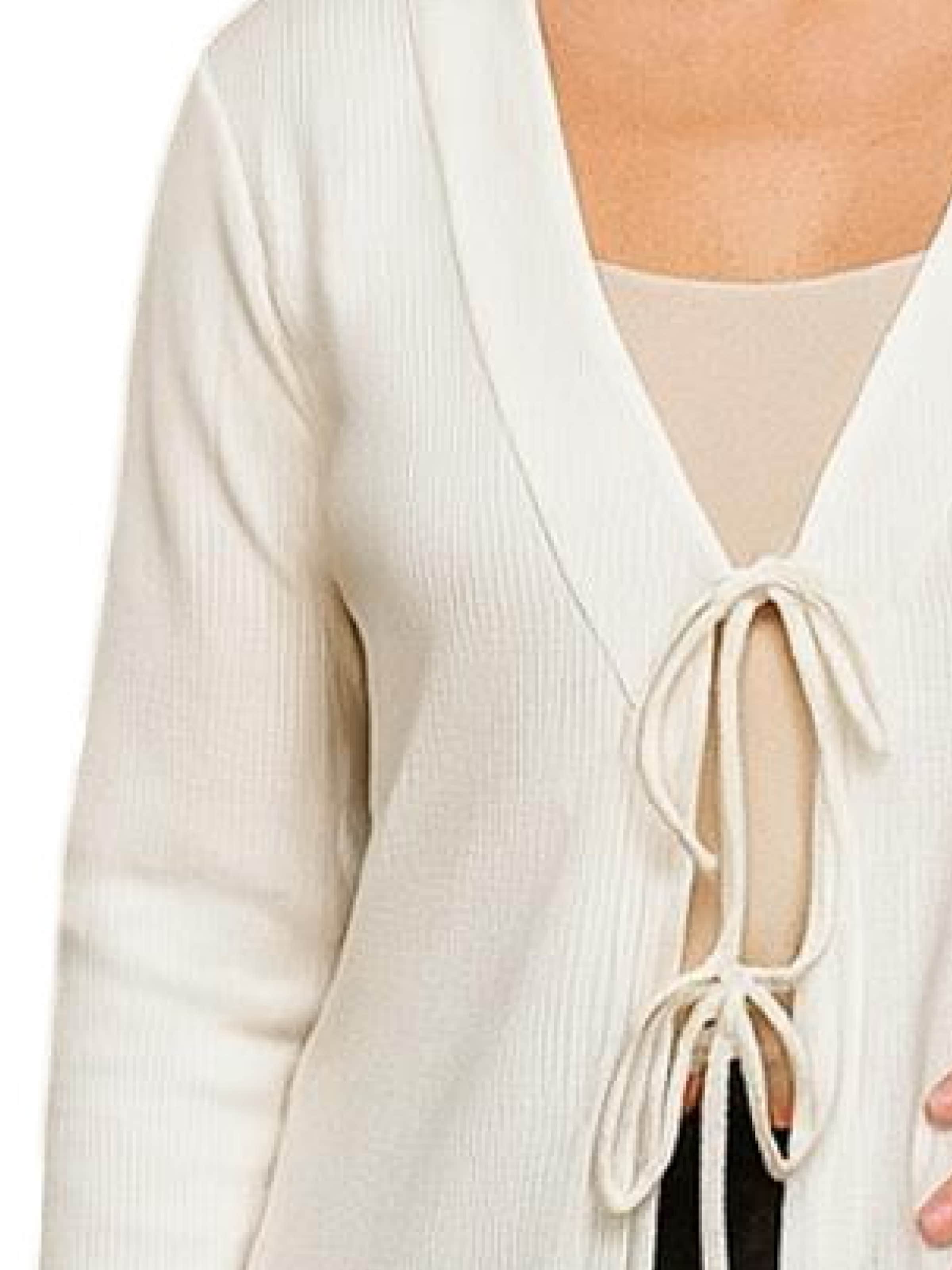 For You Moda Knit cardigan in Beige