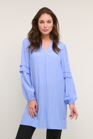 Kaffe Tuniek in Blauw: voorkant