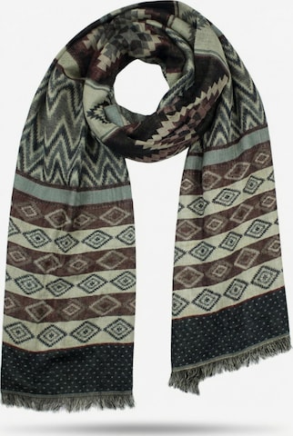 Sunsa Wrap 'Sunsa' in Brown: front