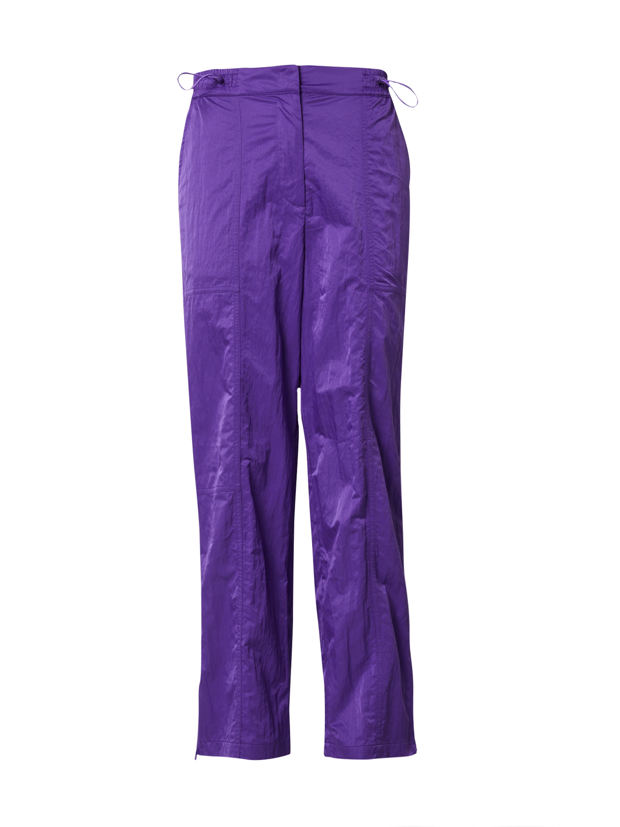 ABOUT YOU x Chiara Biasi Voľný strih Nohavice 'Cleo' - Fialová: predná strana