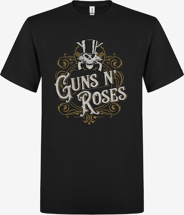 T-Shirt 'Guns N´Roses Frame T-Shirt' GUNS N' ROSES en noir : devant