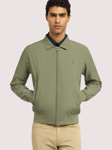 Giacca di mezza stagione di Trussardi in verde: frontale
