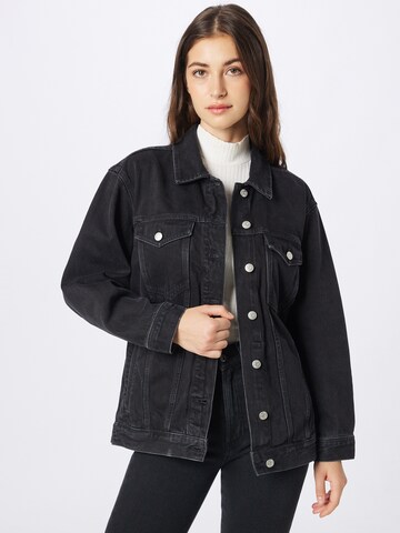 Madewell - Chaqueta de entretiempo en negro: frente