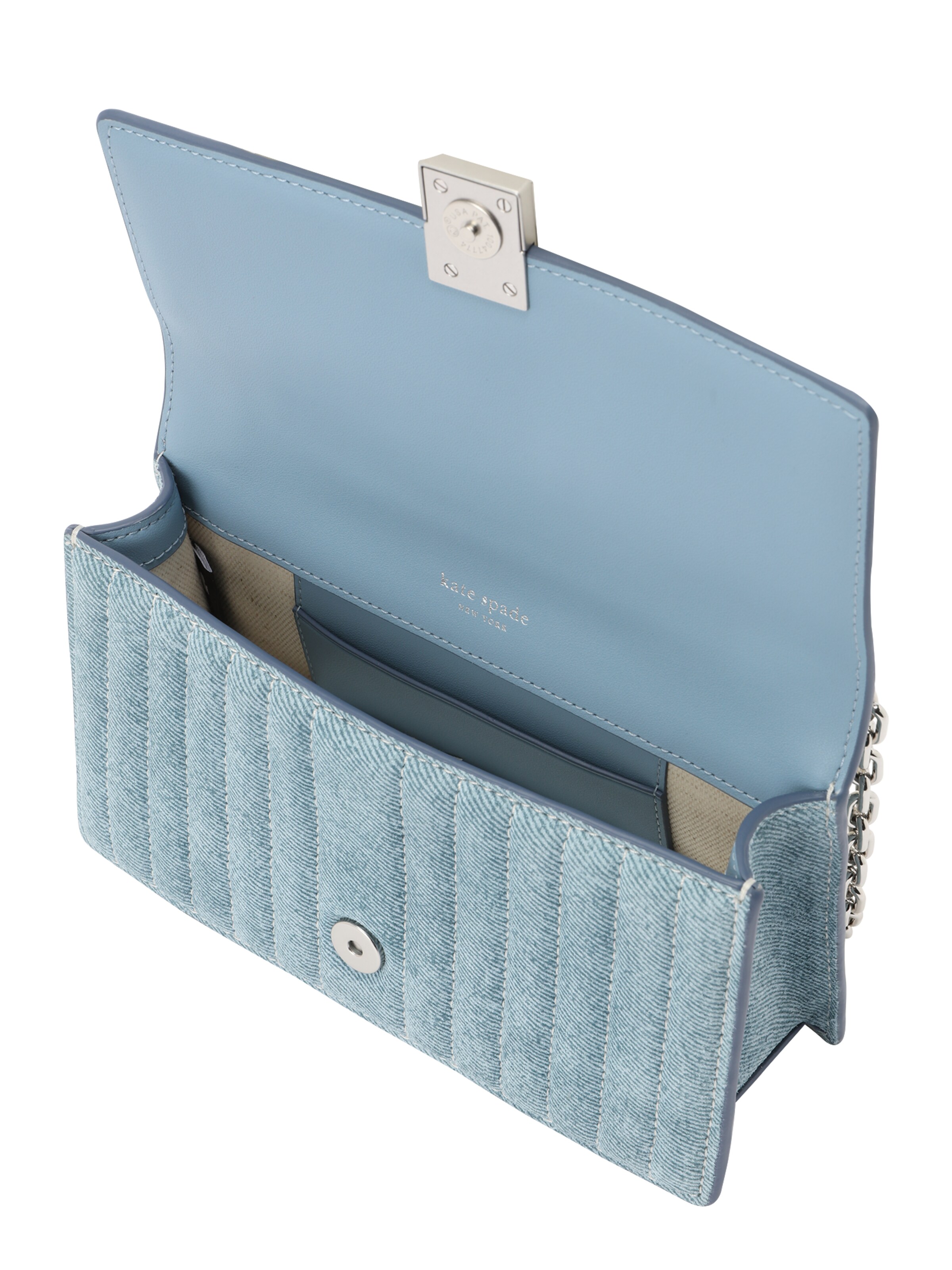 Kate Spade Válltáska 'Deco Umhängetasche Mit Steppmuster, Extraklein' - kék