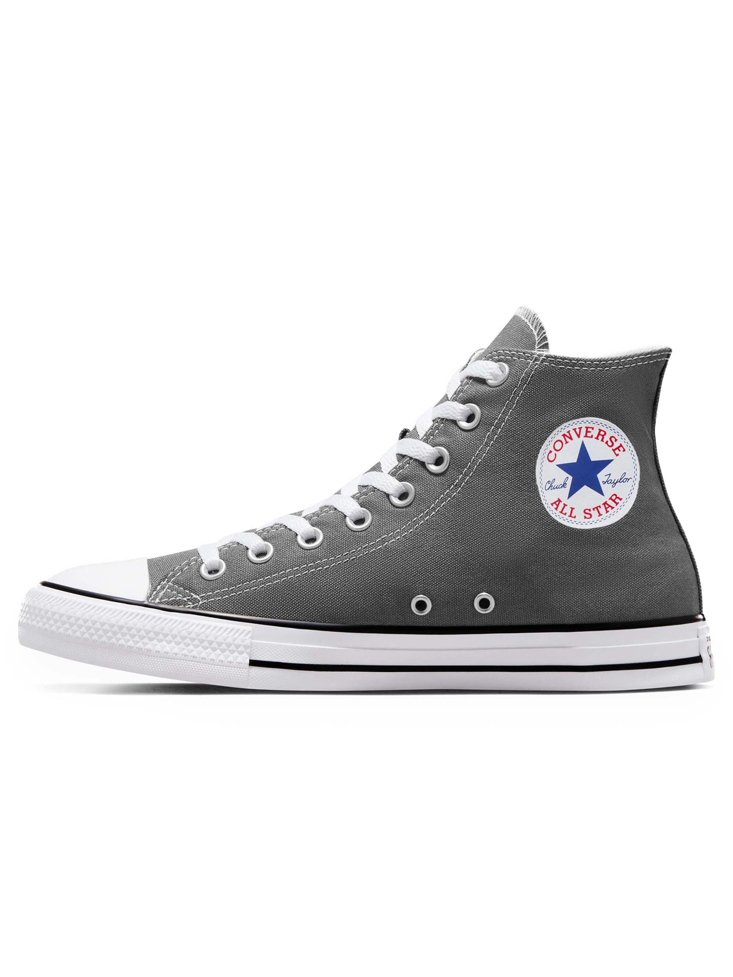 Chuck Taylor All Star Converses Grises Hautes Baskets Hautes