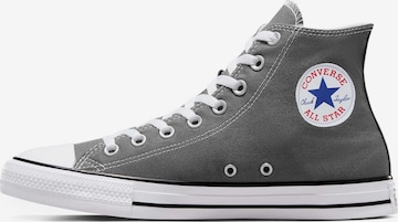 CONVERSE Кроссовки на платформе 'Chuck Taylor All Star' в Серый: спереди