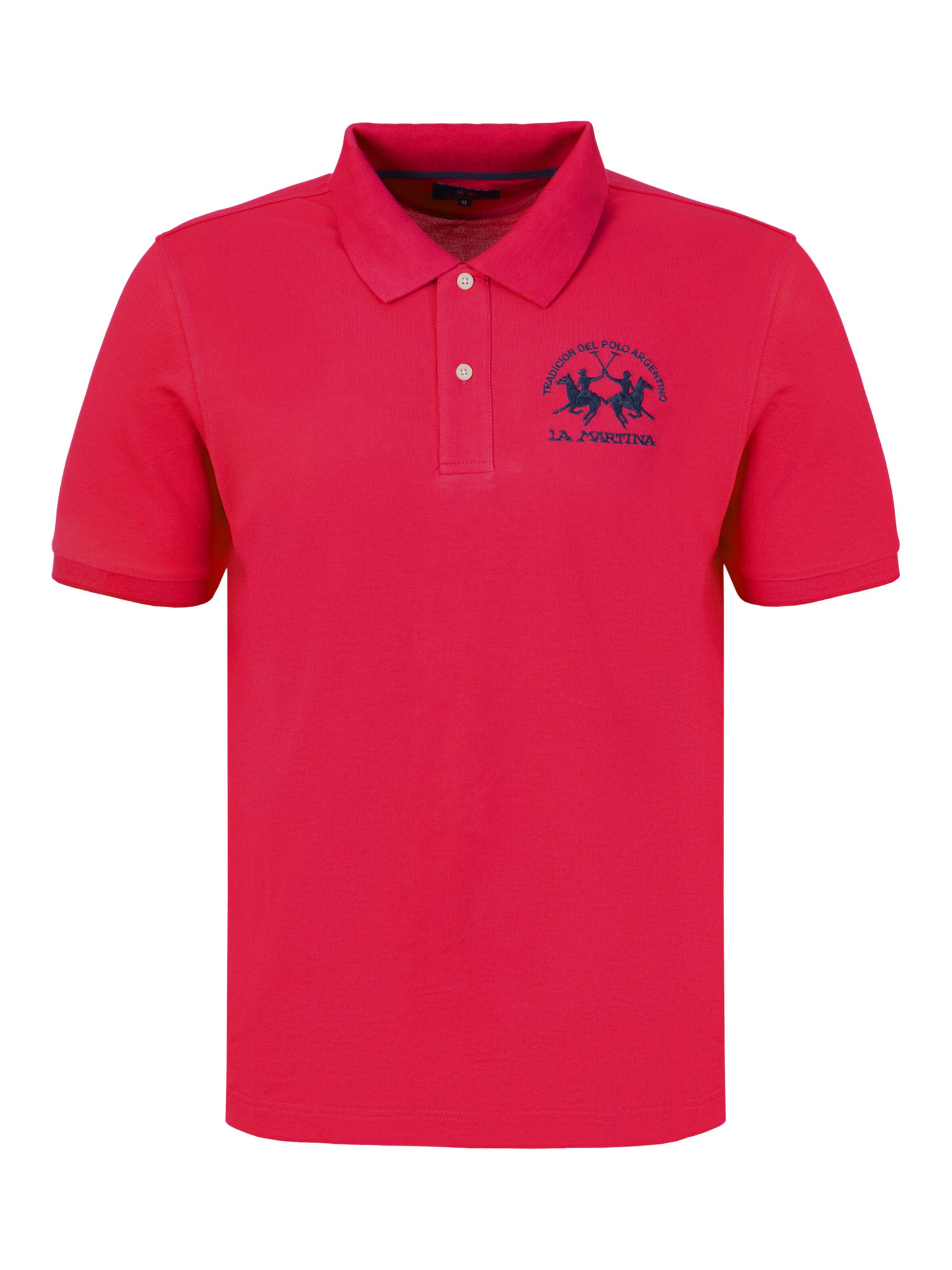 T-Shirt La Martina en rouge : devant