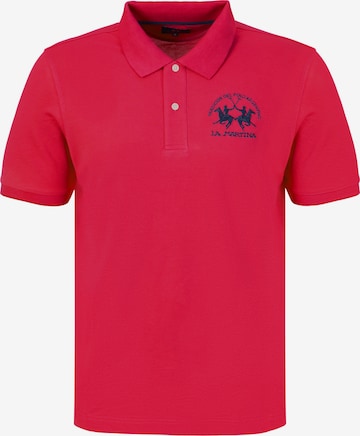 La Martina - Camiseta en rojo: frente