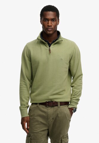 Superdry & Co Sweatshirt 'Essential' in Green: front