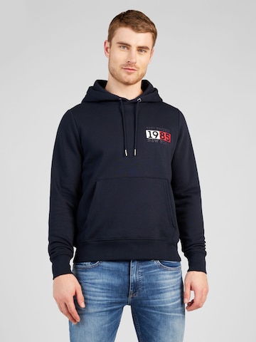 TOMMY HILFIGER Sweatshirt in Blauw: voorkant