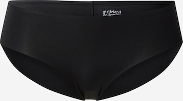 Girlfriend Collective Bralette Athletic Underwear in Black: front