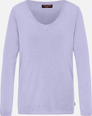 Frieda & Freddies NY Sweater in Purple: front