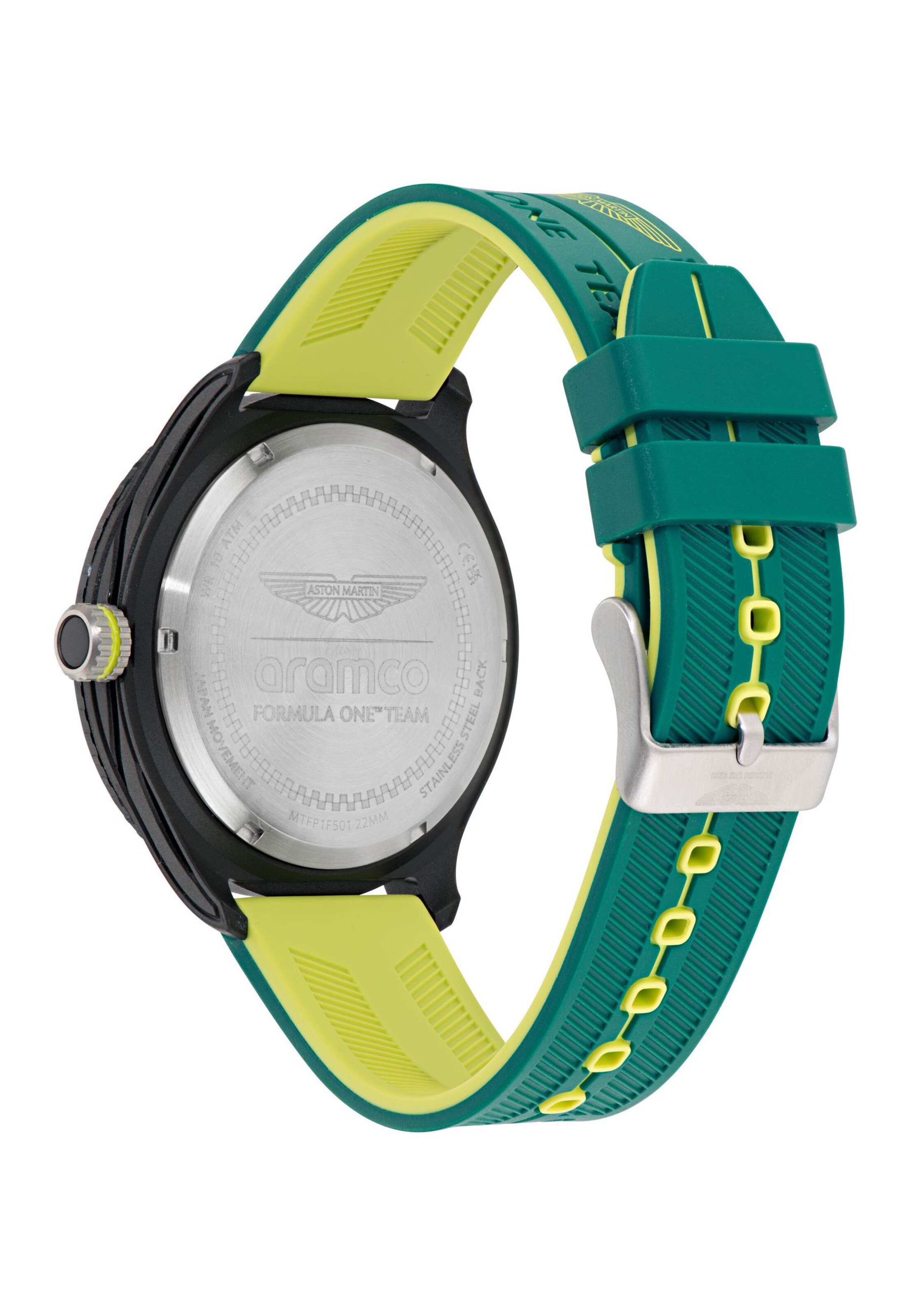 Montre à affichage analogique 'Pit W' Aston Martin Aramco Formula One™ Team en vert