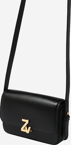 Zadig & Voltaire Crossbody bag in Black: front