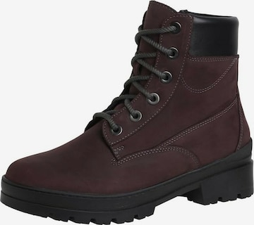 Ganter Schnürstiefelette in Rot: Vorderseite