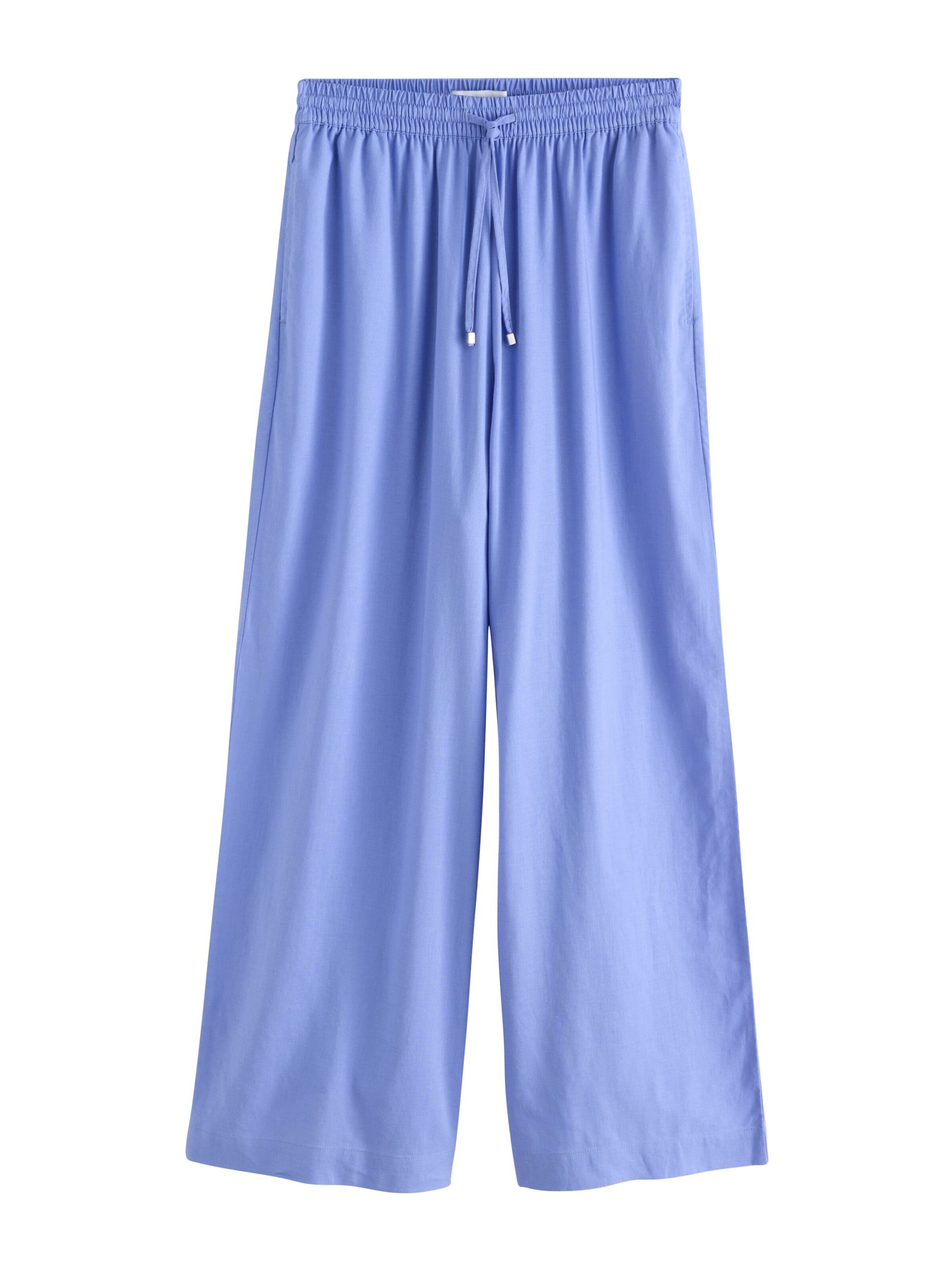 Next Wide Leg Hose in Blau: Vorderseite