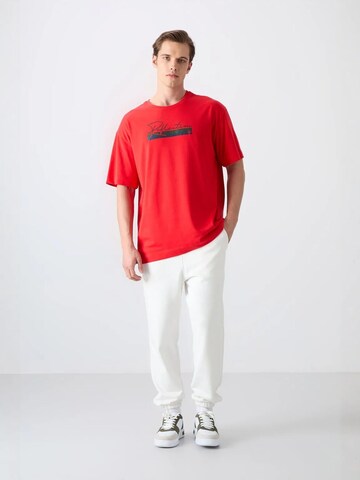 Tommy Life Shirt in Red