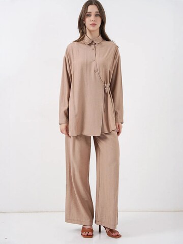 Pantalons de tailleur Bigdart en mélange de couleurs : devant