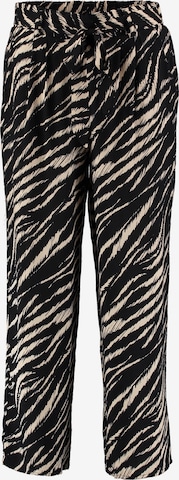 regular Pantaloni con pieghe 'Ci44ra' di Hailys in nero: frontale