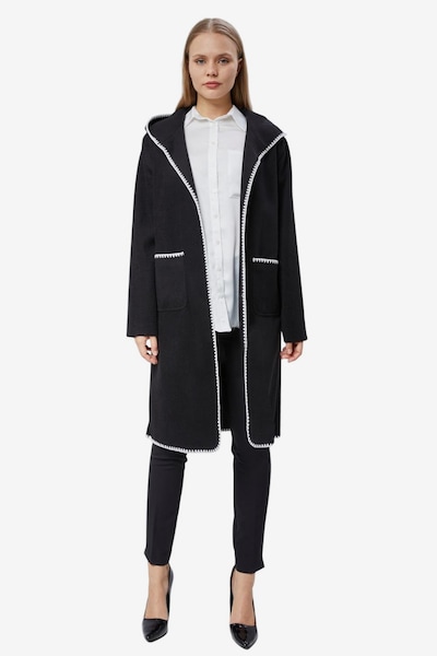 HOME STORE Mantel in schwarz / weiß, Produktansicht