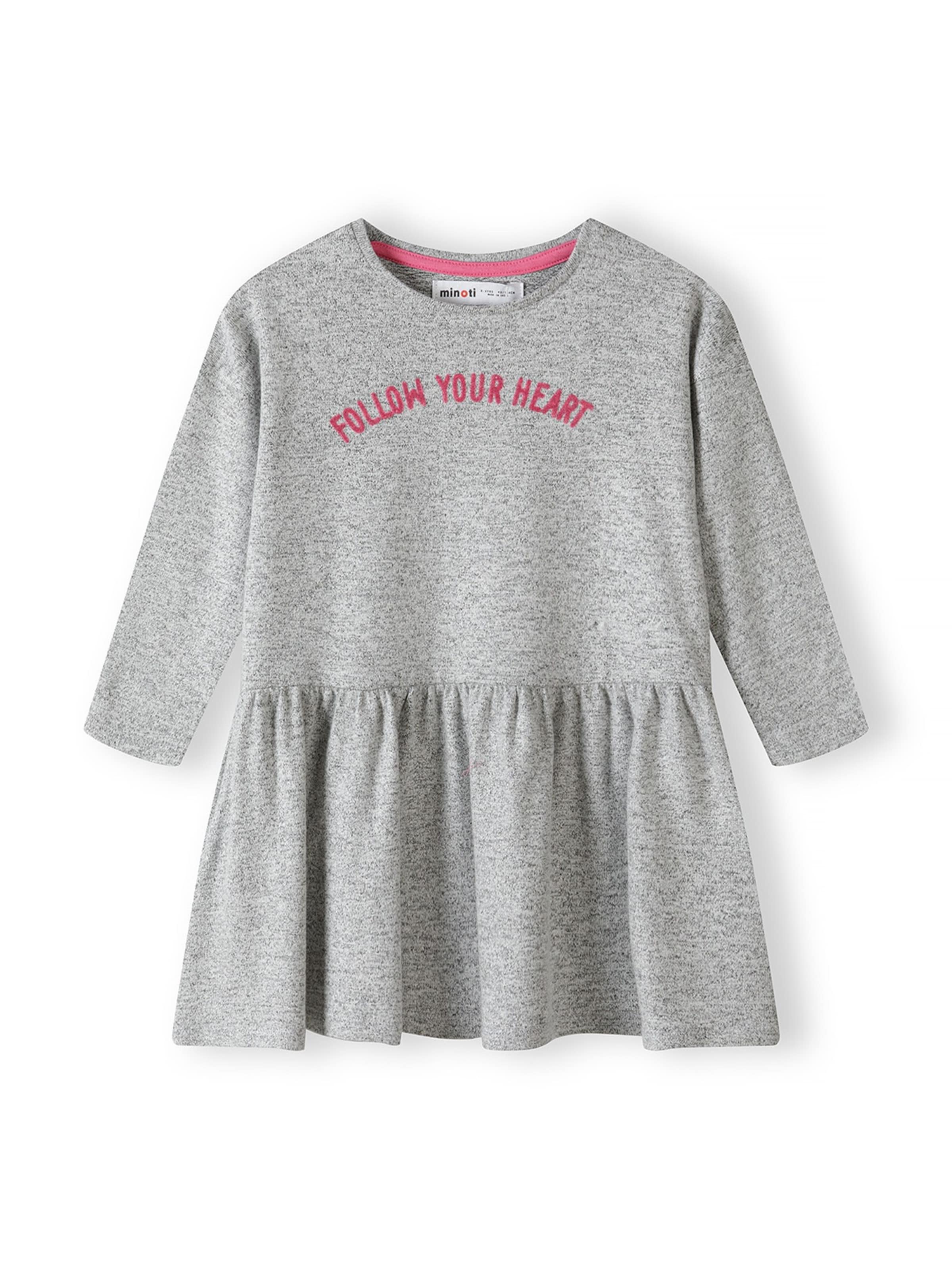 Robe MINOTI en gris : devant