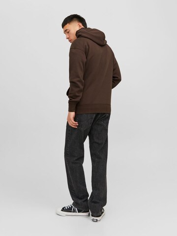 JACK & JONES - Sudadera 'JORVESTERBRO' en marrón