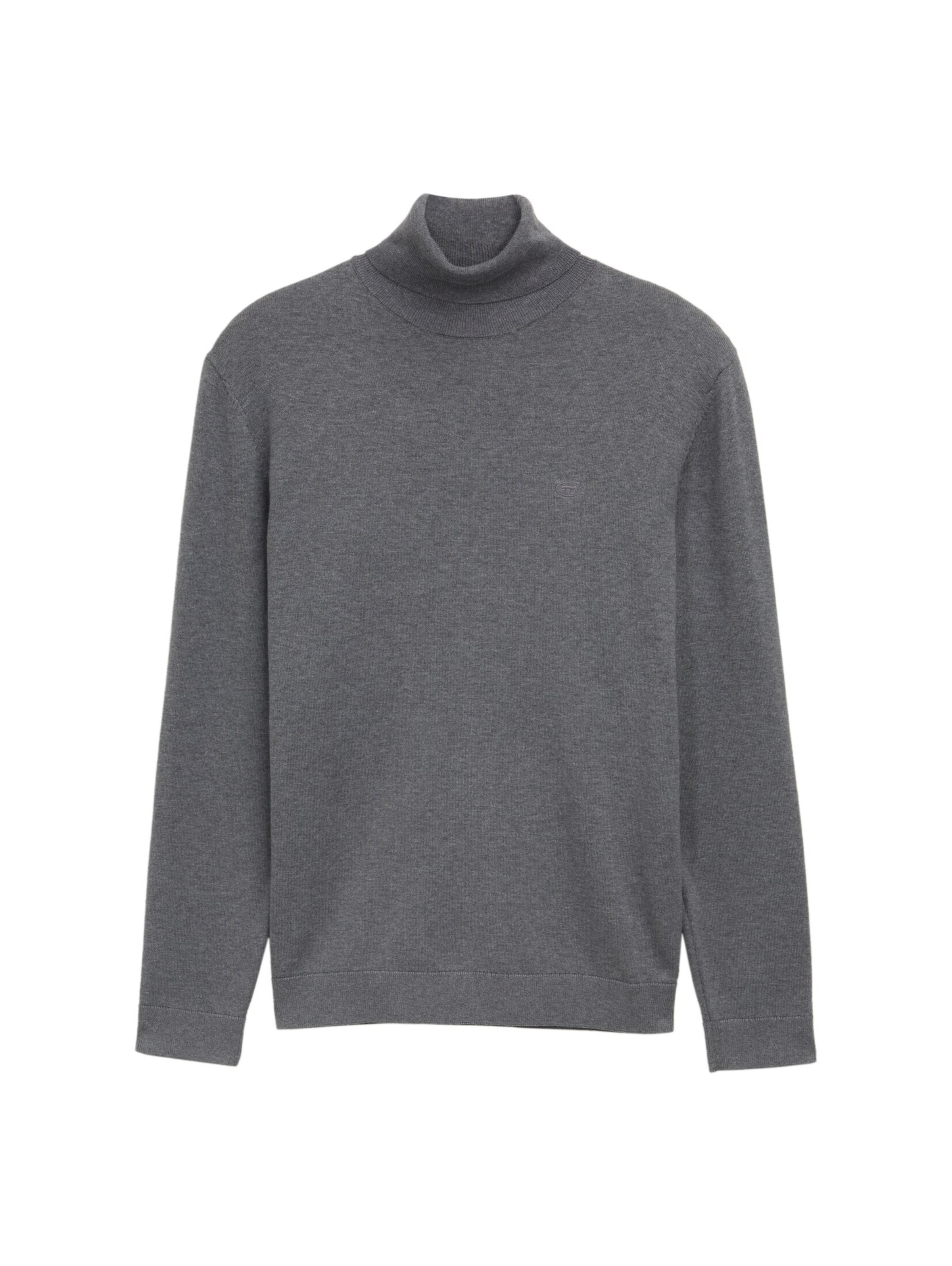 TOM TAILOR Sweater in Grey: front