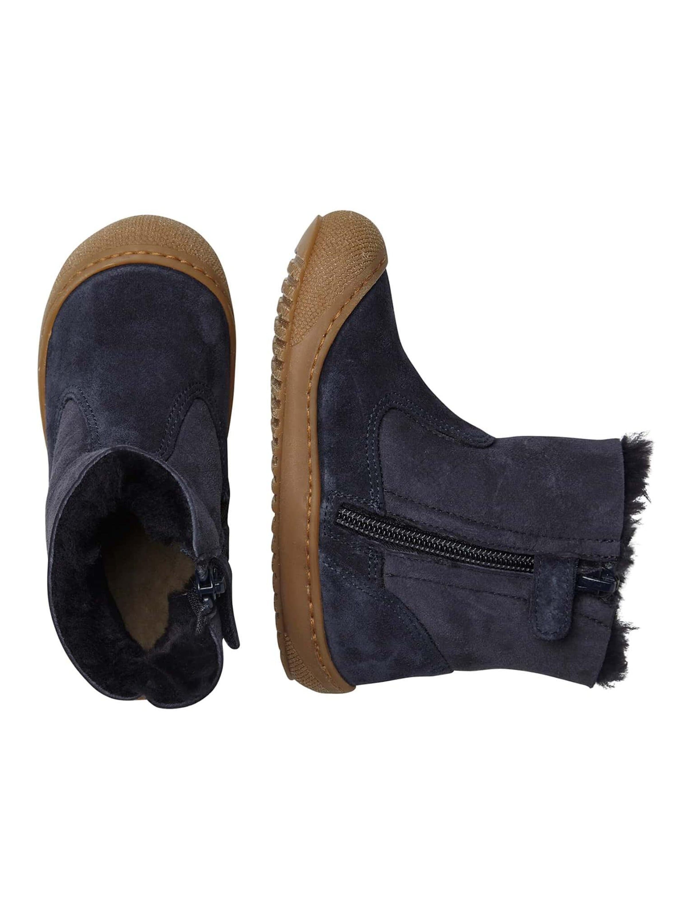 NATURINO Laarzen 'COZY HUG' in Blauw