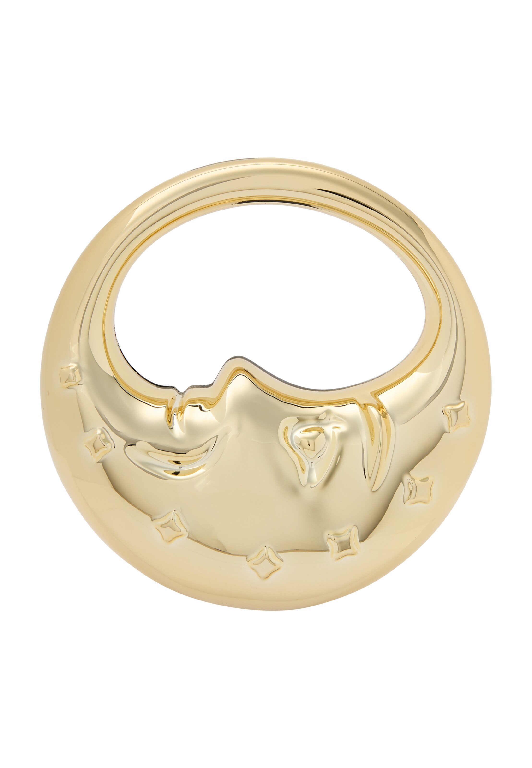 myMo at night Handtas in Goud: voorkant