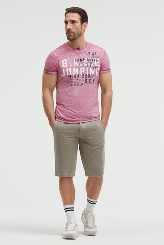 CAMP DAVID Shirt in Pink