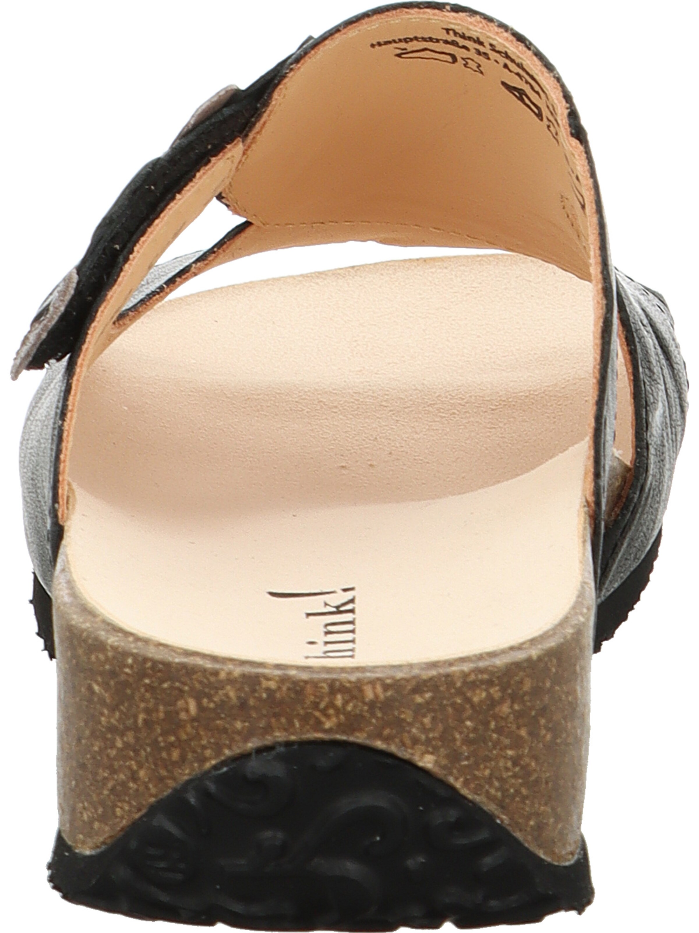 THINK! Mules 'Mizzi' in Black