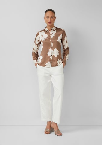 s.Oliver Blouse in Bruin