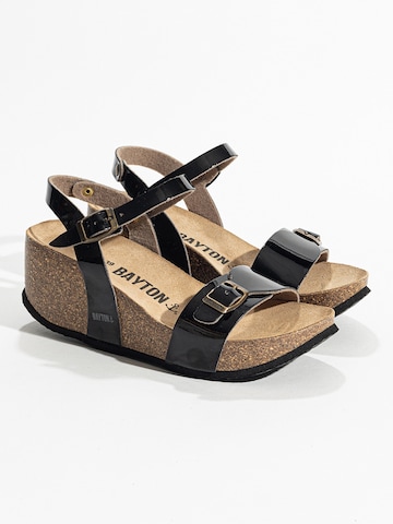 Bayton Remienkové sandále 'AVON' - Čierna
