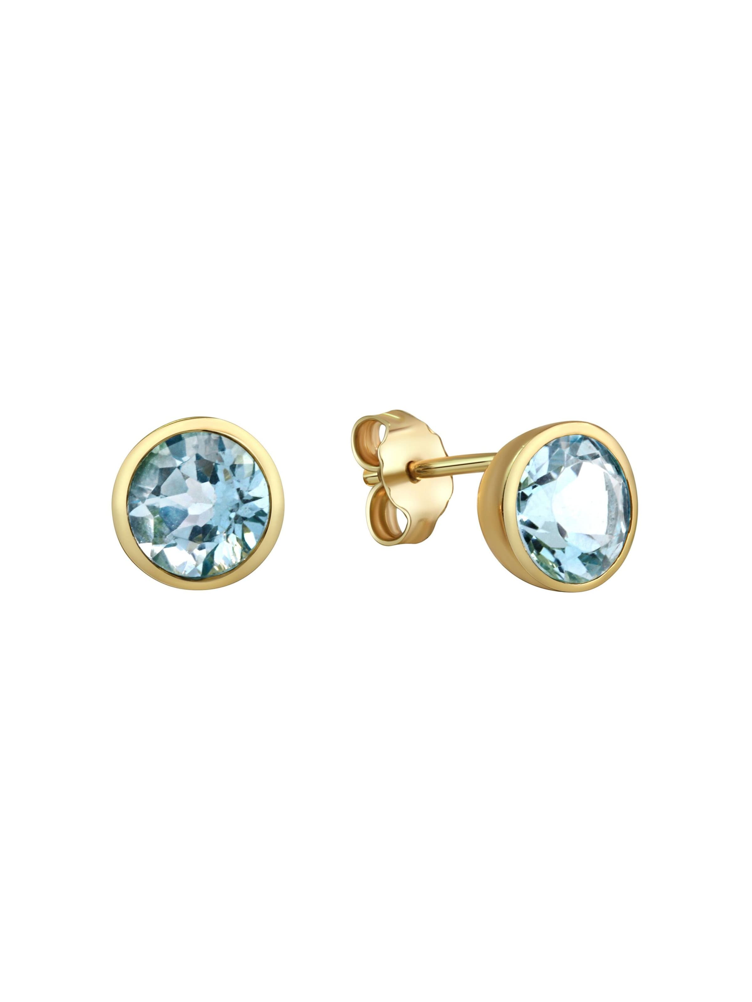 Fascination by Ellen K. Earrings in Yellow: front