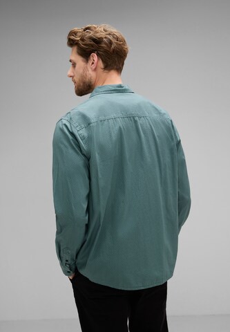 Street One MEN Regular fit Button Up Shirt in Green