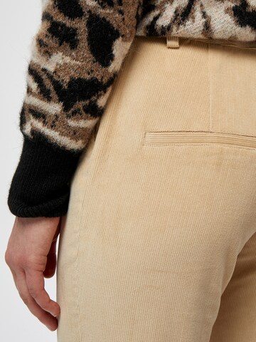 évasé Pantalon 'Malisa' minus en beige