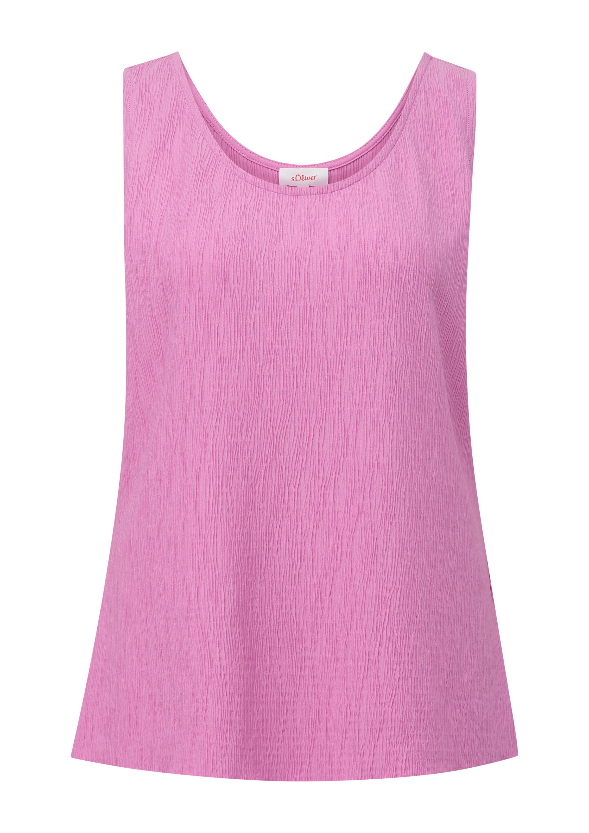 s.Oliver Μπλουζάκι σε ροζ: μπροστά