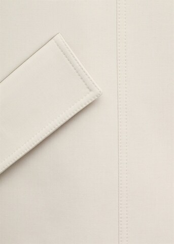 MANGO Between-Season Jacket 'Shoper' in Silver