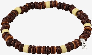 Bracelet KUZZOI en marron : devant
