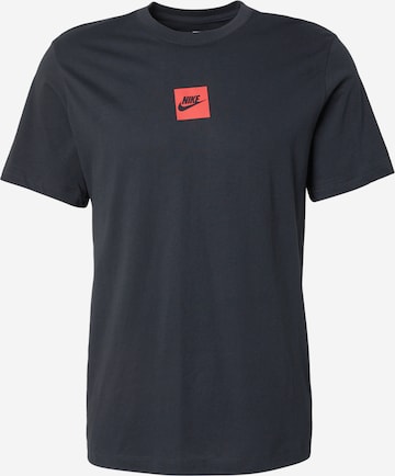 Nike SportswearMajica - crna boja: prednji dio