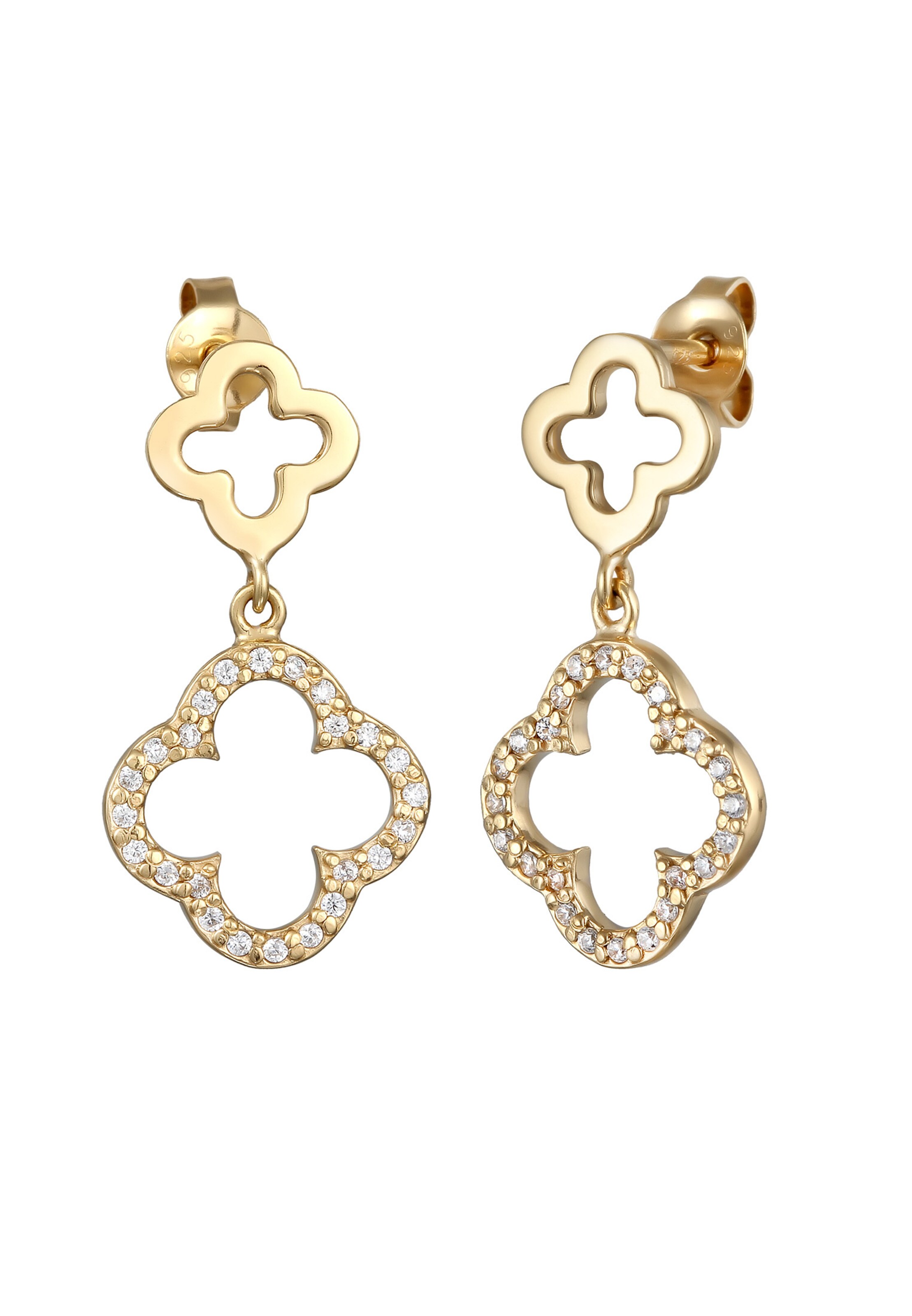 ELLI Earrings 'Kleeblatt' in Gold