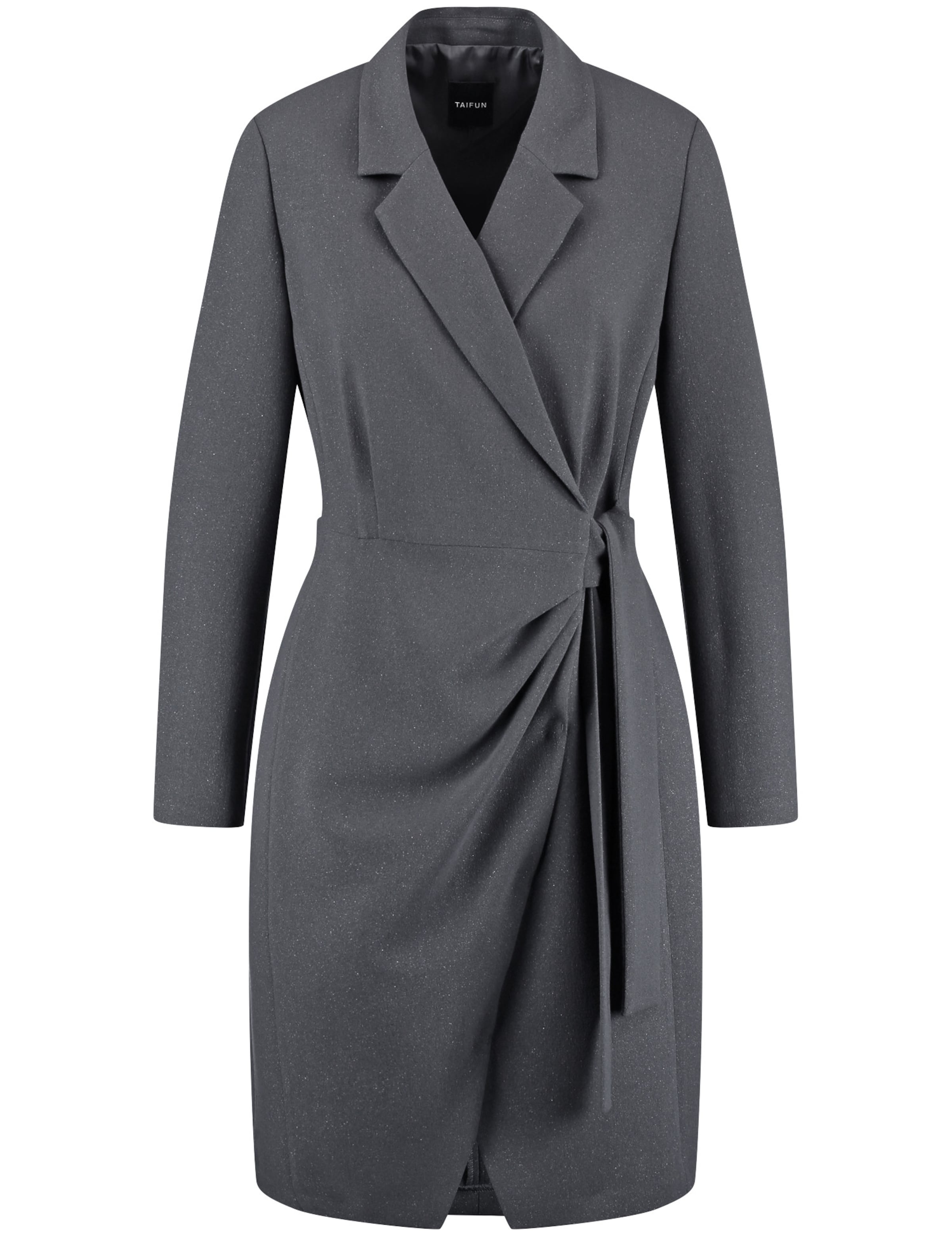 TAIFUN Kleid in Grau: Vorderseite