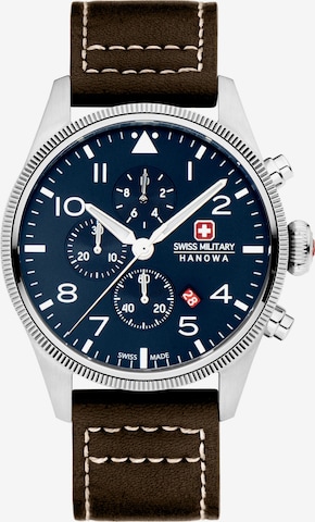 SWISS MILITARY HANOWA Chronograph 'THUNDERBOLT CHRONO' in Braun: predná strana