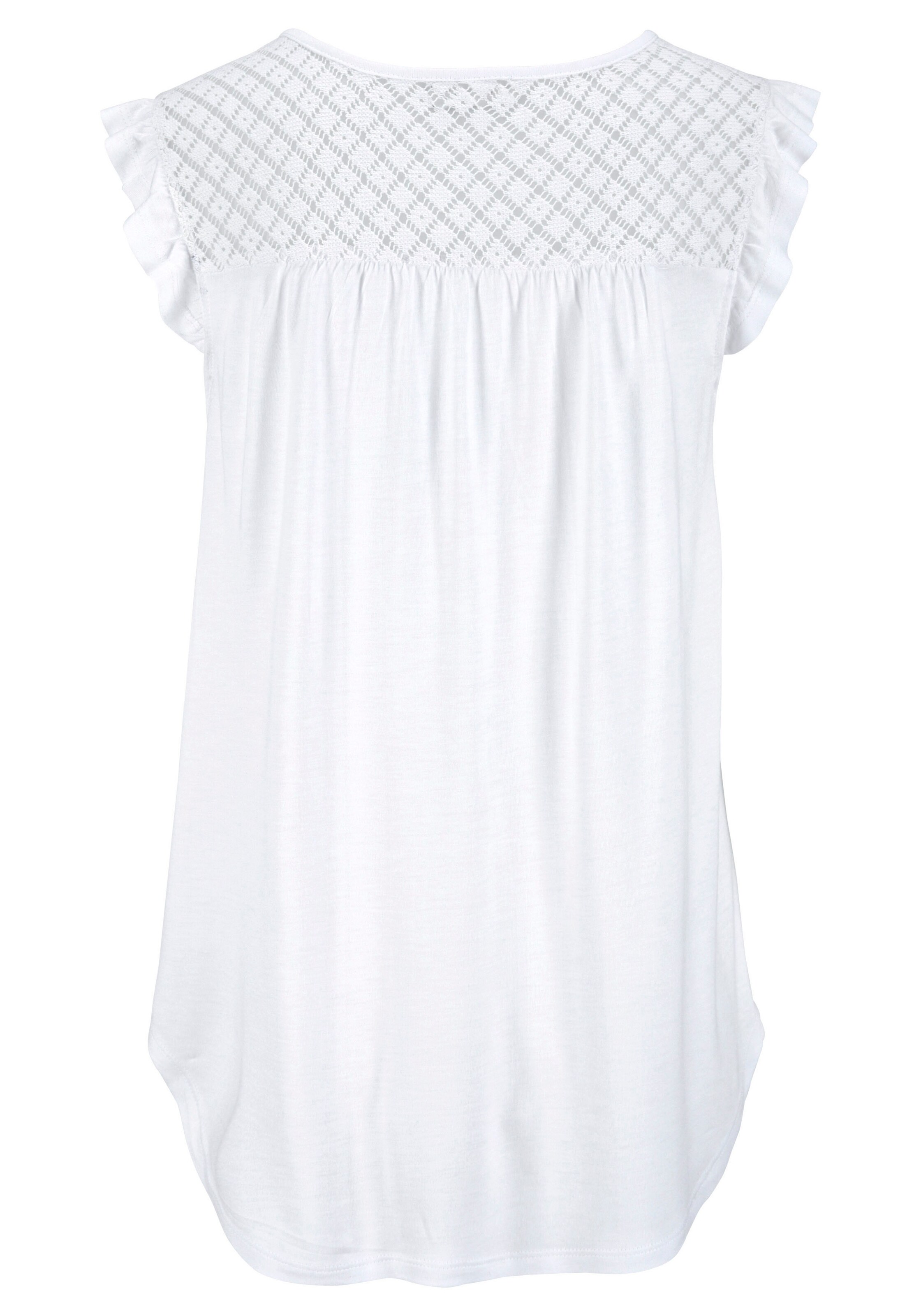 BUFFALO T-shirt i vit: baksida