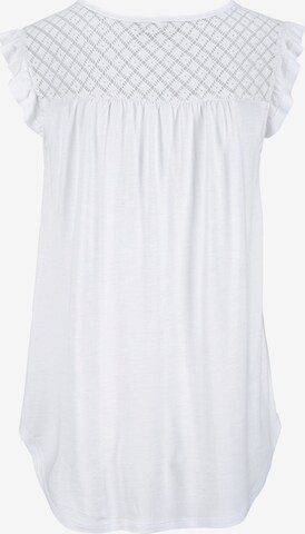 BUFFALO T-shirt i vit: baksida