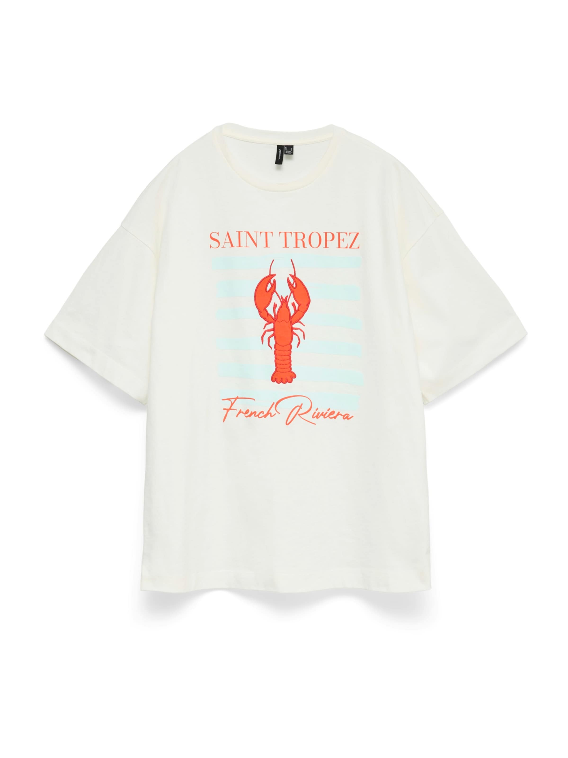 VERO MODA Shirt 'VMTAZ HAILEY' in White: front