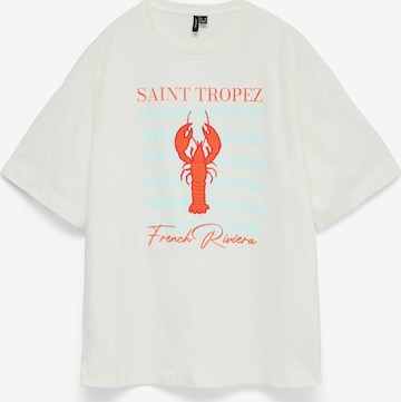 VERO MODA Shirt 'VMTAZ HAILEY' in White: front