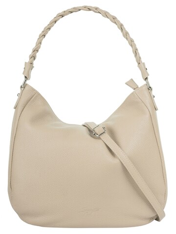 Samantha Look Handbag in Beige: front